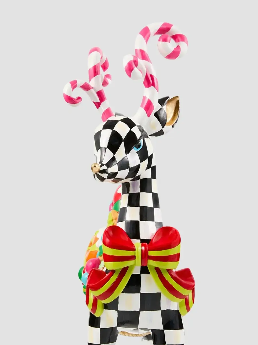 MacKenzie-Childs Confetti Christmas Standing Deer | Thumbnail 3 MacKenzie-Childs Confetti Christmas Standing Deer | Thumbnail 3