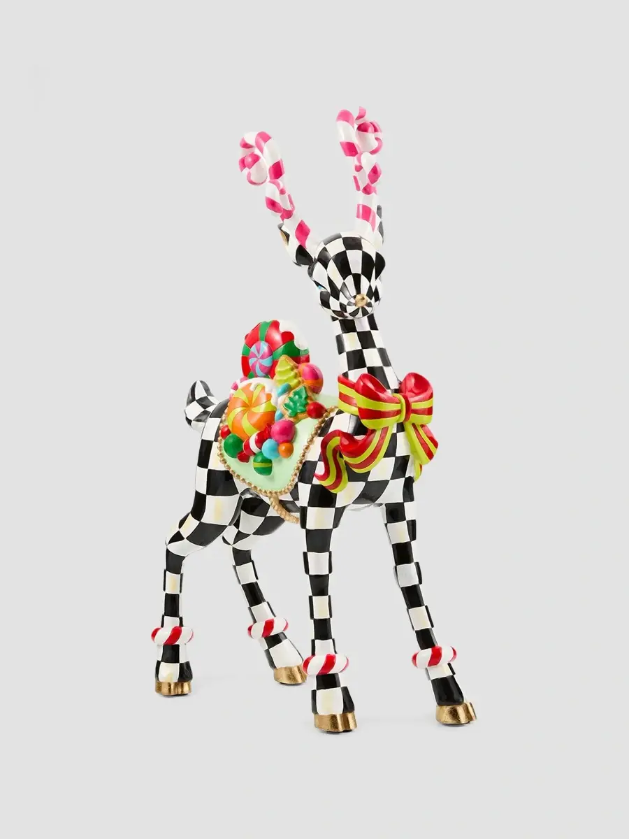 MacKenzie-Childs Confetti Christmas Standing Deer | Thumbnail 4 MacKenzie-Childs Confetti Christmas Standing Deer | Thumbnail 4