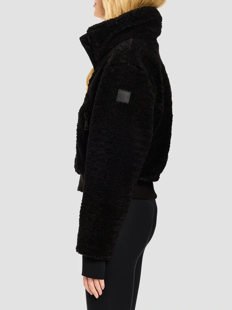 Sam. SAM. Women's Shiloh Sherpa Bomber Jacket | Thumbnail 4