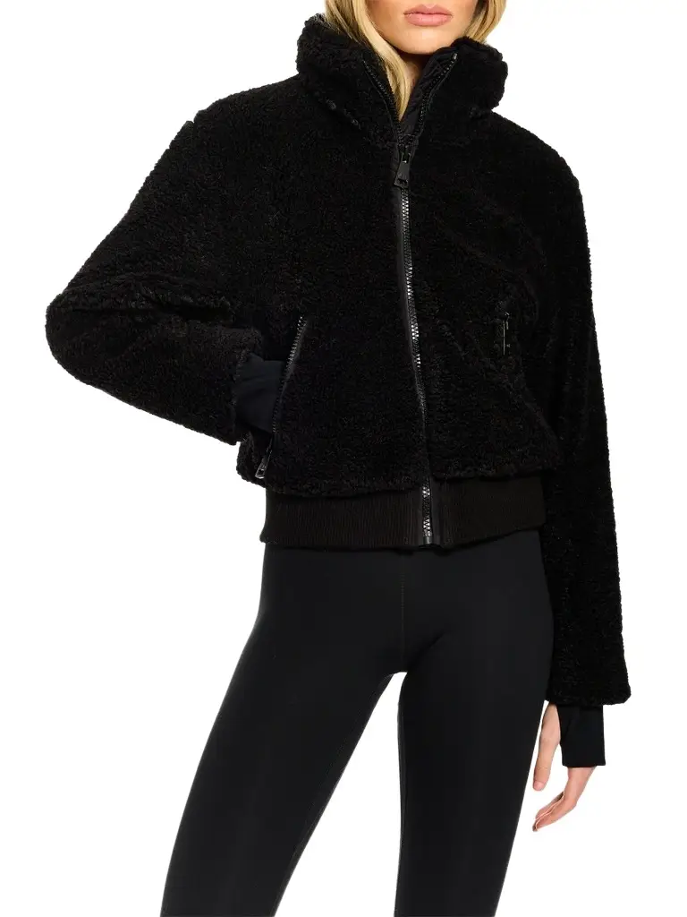 Sam. SAM. Women's Shiloh Sherpa Bomber Jacket