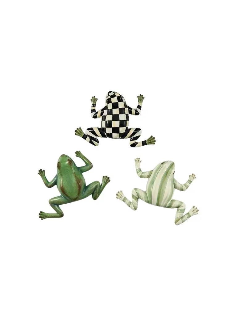 Courtly Frog 3-Piece Wall Decor Trio Courtly Frog 3-Piece Wall Decor Trio