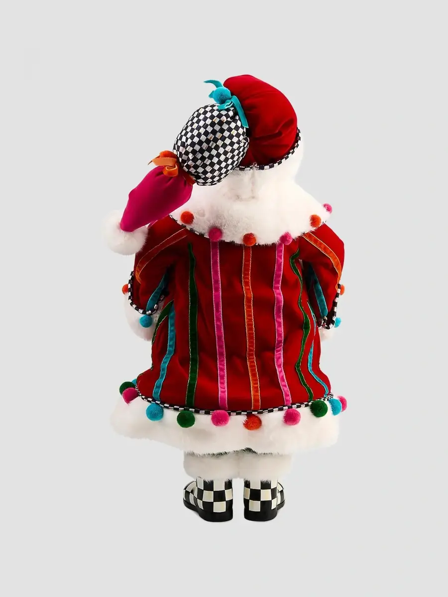 MacKenzie-Childs Confetti Santa Tabletop Figurine | Thumbnail 2