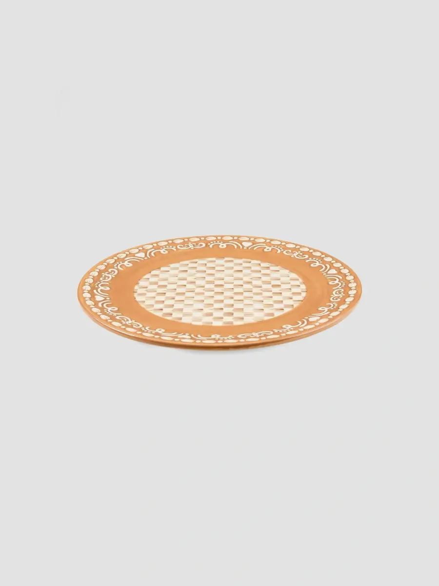 MacKenzie-Childs Mocha Check Ceramic Tray | Thumbnail 2 MacKenzie-Childs Mocha Check Ceramic Tray | Thumbnail 2