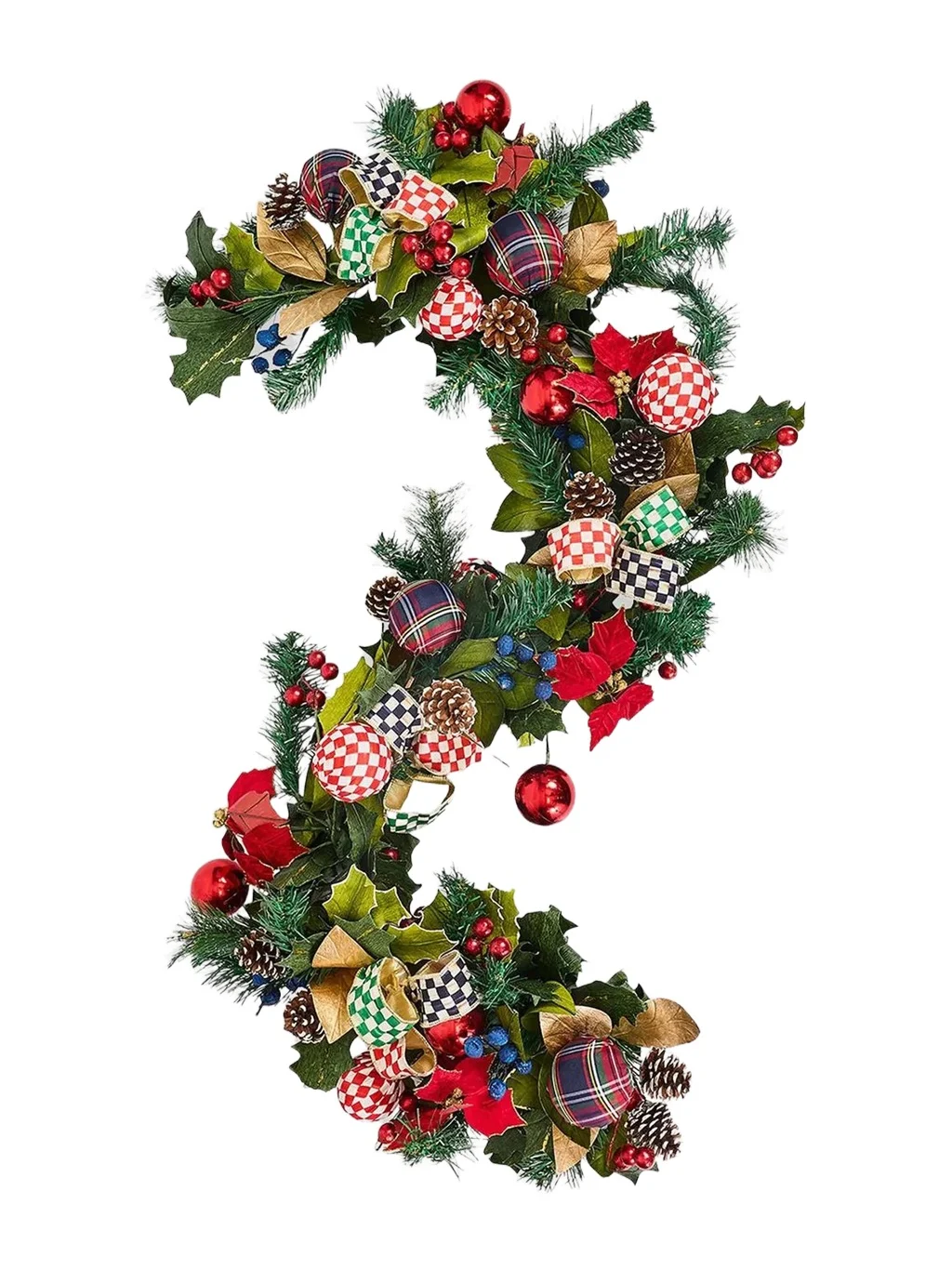 MacKenzie-Childs Timeless Tartan Garland