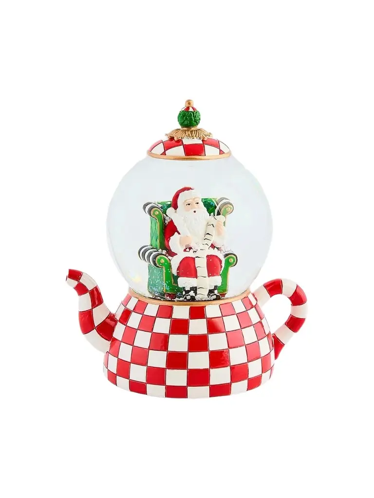Check It Out Teapot Snow Globe Check It Out Teapot Snow Globe
