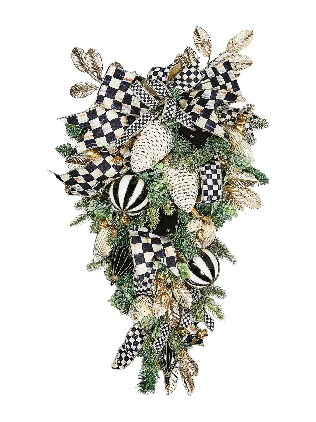 MacKenzie-Childs Courtly Noel Illuminated Swag