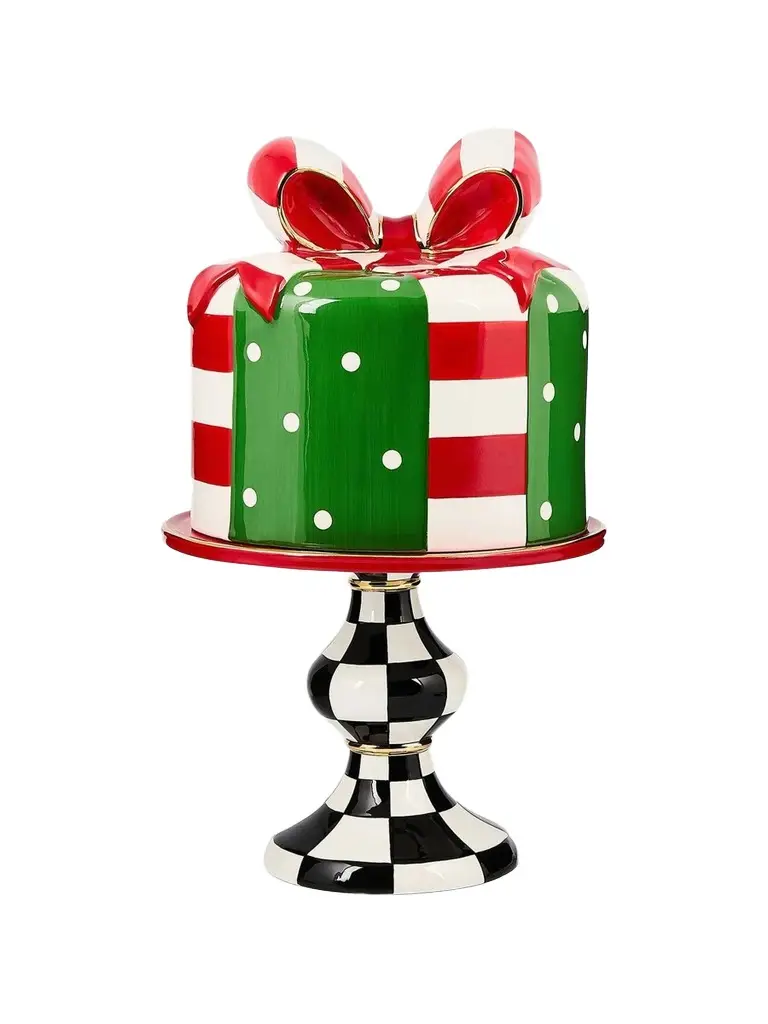 Check It Out Gift Lidded Cake Stand Check It Out Gift Lidded Cake Stand