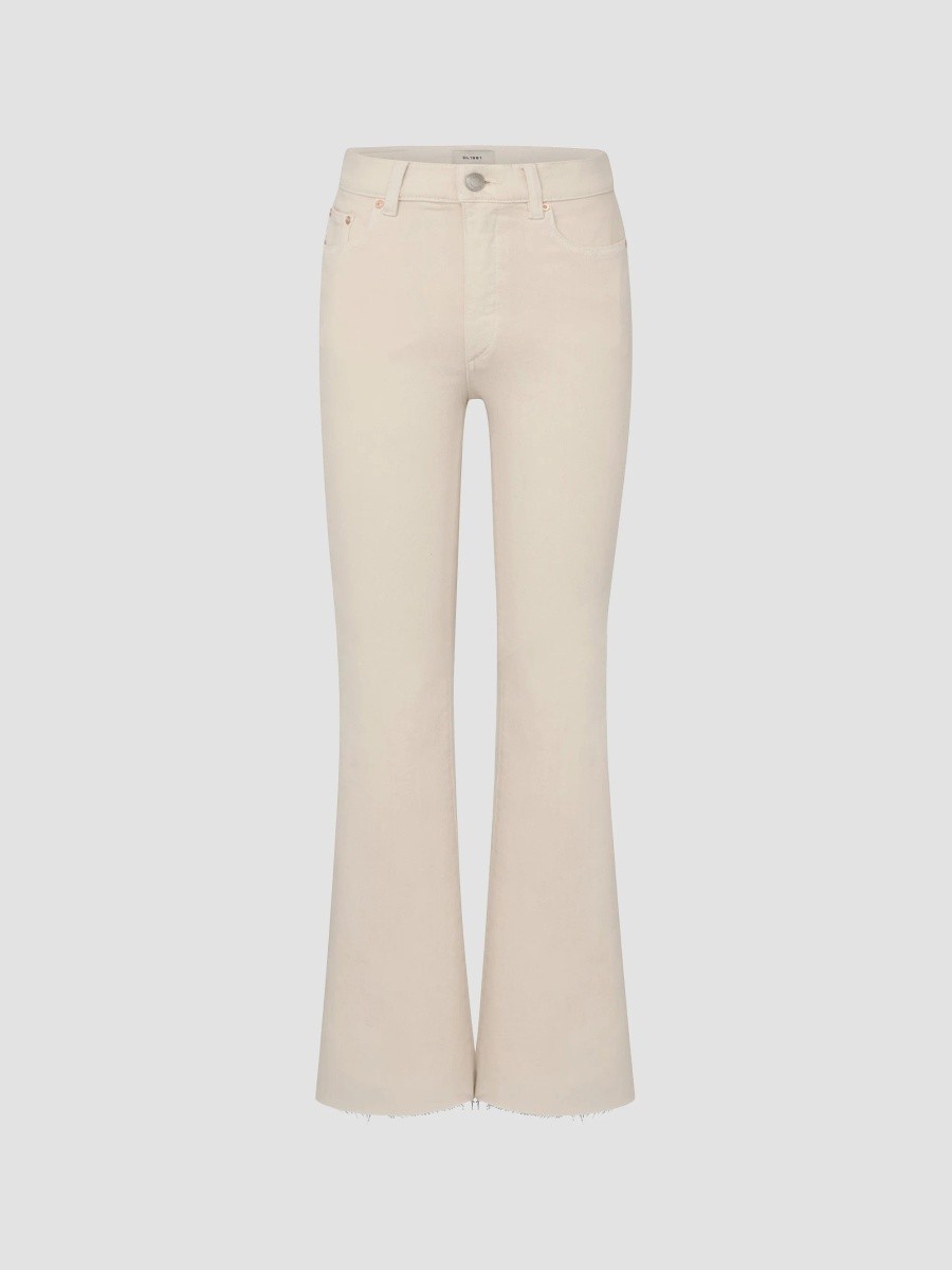 DL1961 Women's Bridget Boot High Rise Instasculpt Crop Jeans