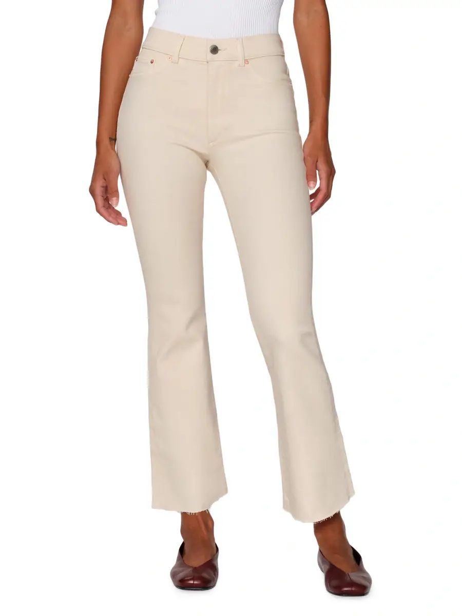 DL1961 Women's Bridget Boot High Rise Instasculpt Crop Jeans | Thumbnail 2 DL1961 Women's Bridget Boot High Rise Instasculpt Crop Jeans | Thumbnail 2