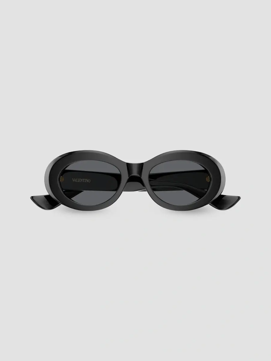 Valentino Women's VLogo 50MM Icon Oval Sunglasses | Thumbnail 2 Valentino Women's VLogo 50MM Icon Oval Sunglasses | Thumbnail 2