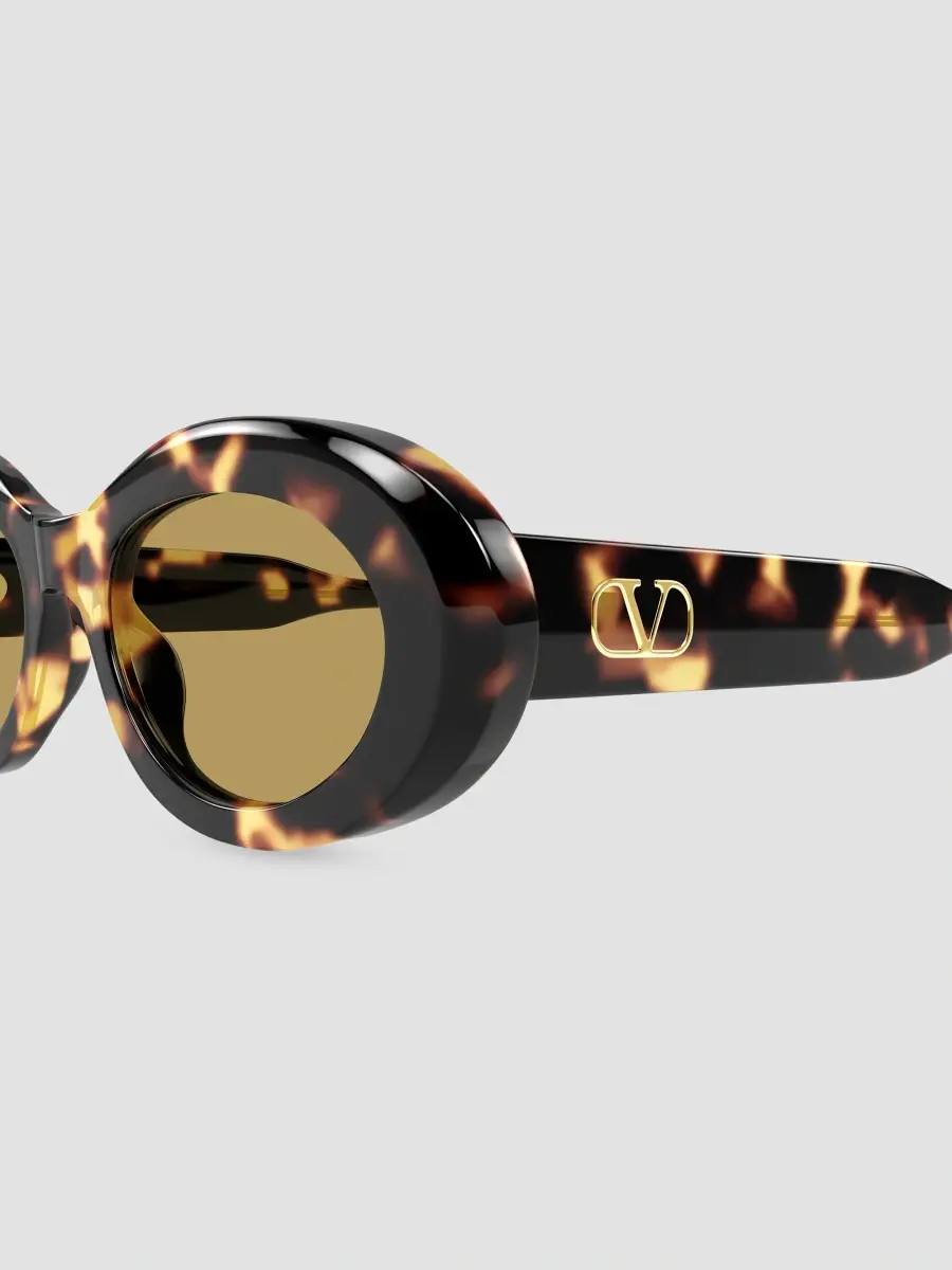 Valentino Women's VLogo 50MM Icon Oval Sunglasses | Thumbnail 3 Valentino Women's VLogo 50MM Icon Oval Sunglasses | Thumbnail 3
