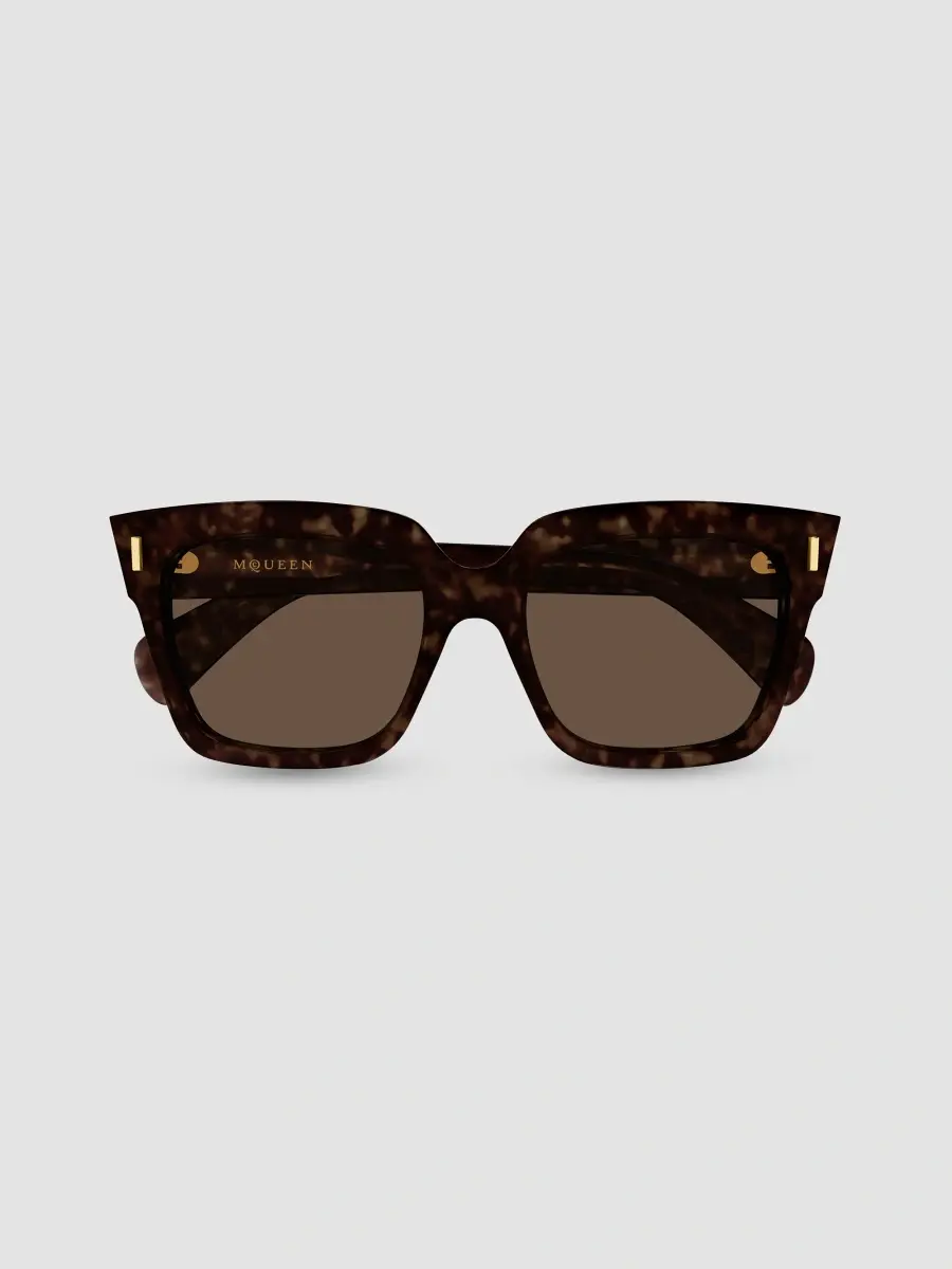 Alexander McQueen Women's T-Bar 56MM Rivet Square Sunglasses | Thumbnail 2 Alexander McQueen Women's T-Bar 56MM Rivet Square Sunglasses | Thumbnail 2