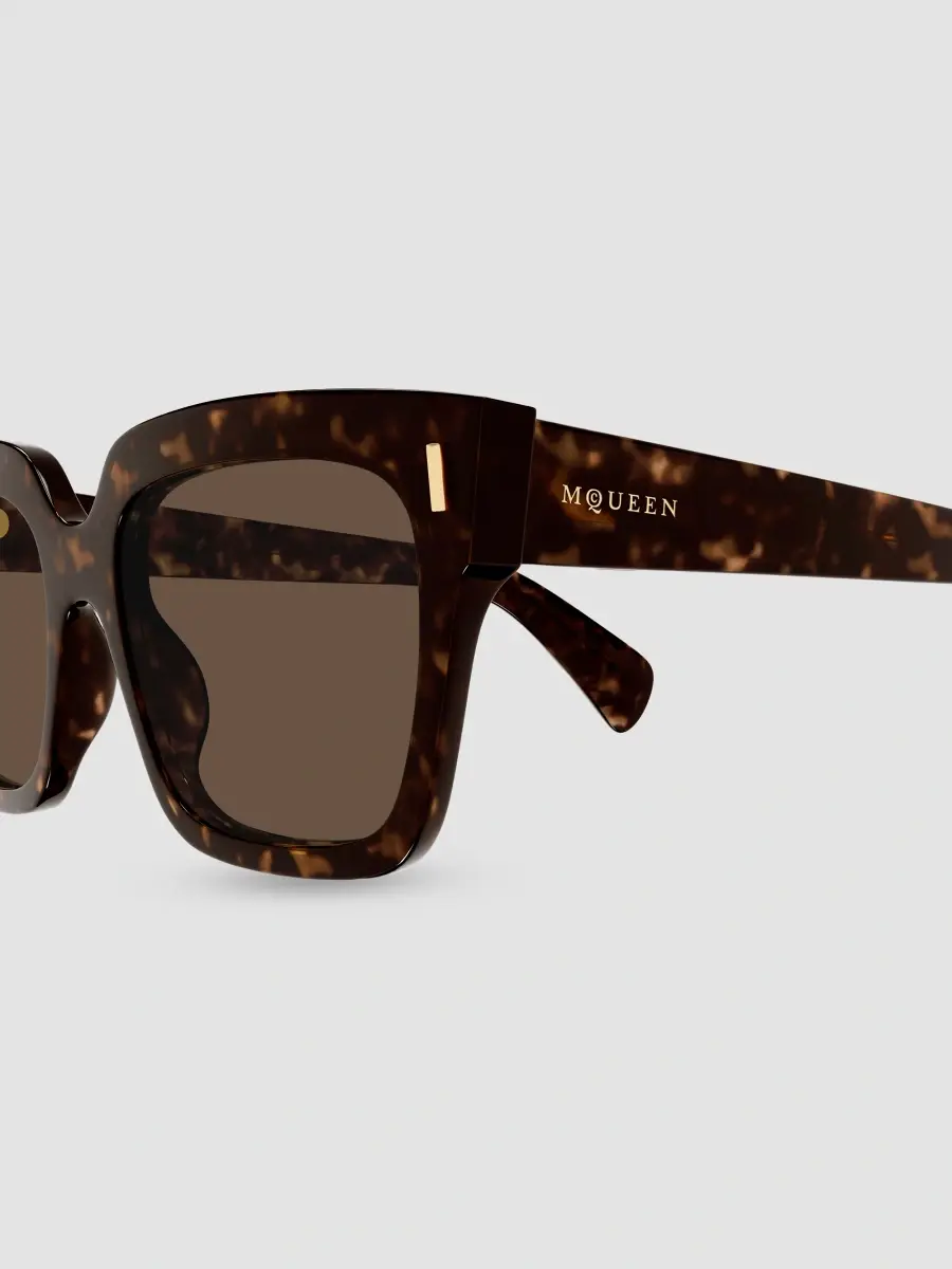 Alexander McQueen Women's T-Bar 56MM Rivet Square Sunglasses | Thumbnail 3 Alexander McQueen Women's T-Bar 56MM Rivet Square Sunglasses | Thumbnail 3