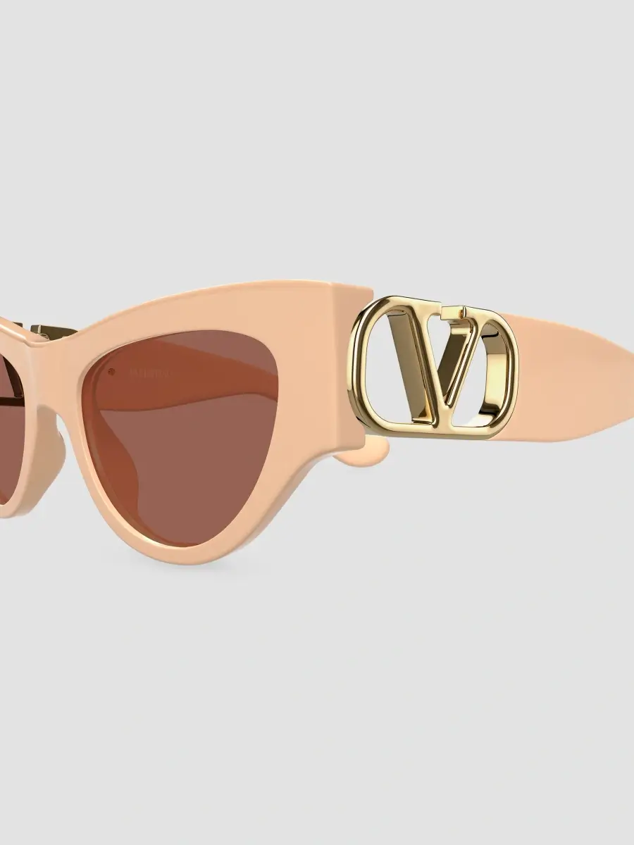 Valentino Women's VLogo 55MM Cat-Eye Sunglasses | Thumbnail 3