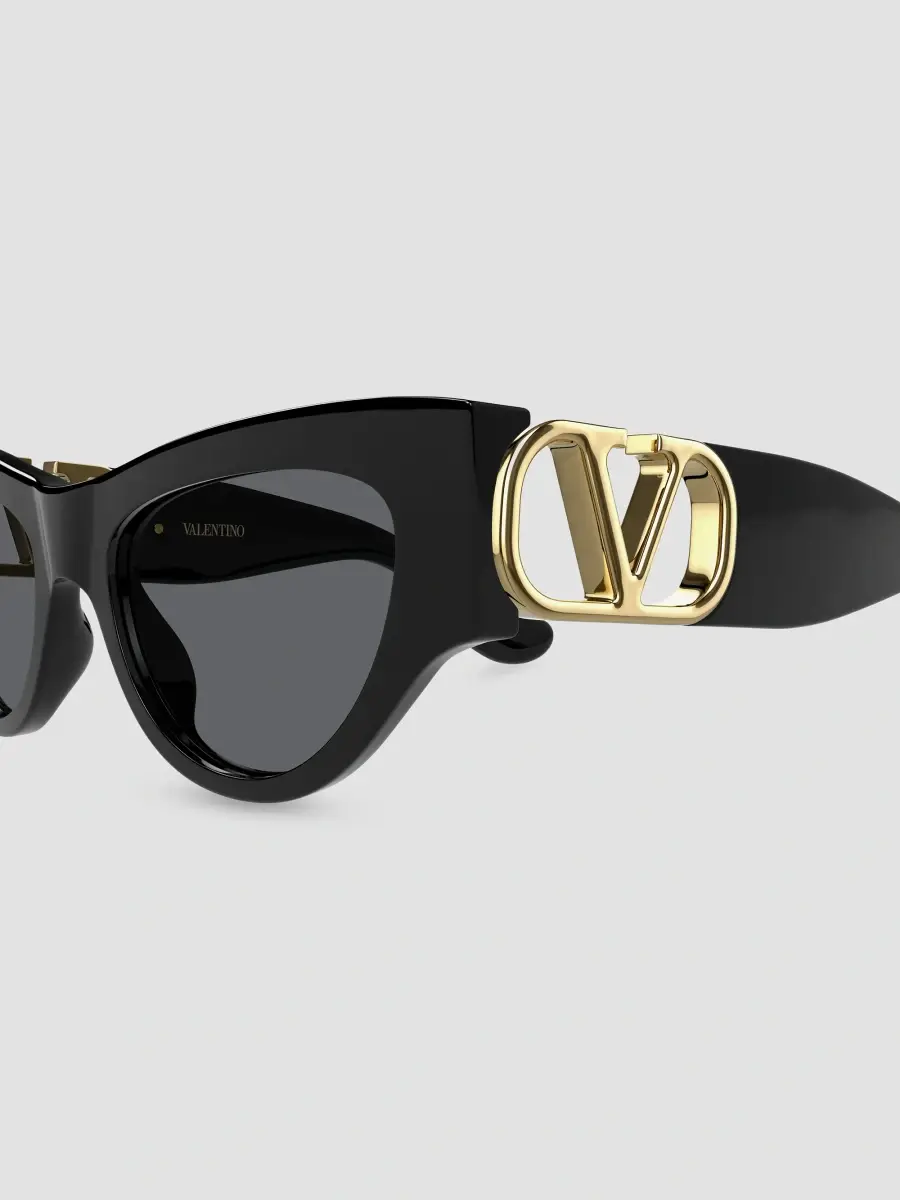Valentino Women's VLogo 55MM Cat-Eye Sunglasses | Thumbnail 3