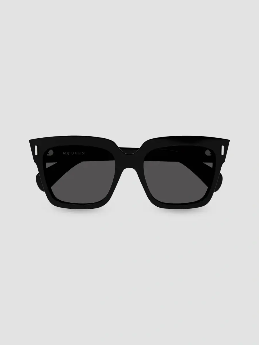 Alexander McQueen Women's T-Bar 56MM Rivet Square Sunglasses | Thumbnail 2 Alexander McQueen Women's T-Bar 56MM Rivet Square Sunglasses | Thumbnail 2