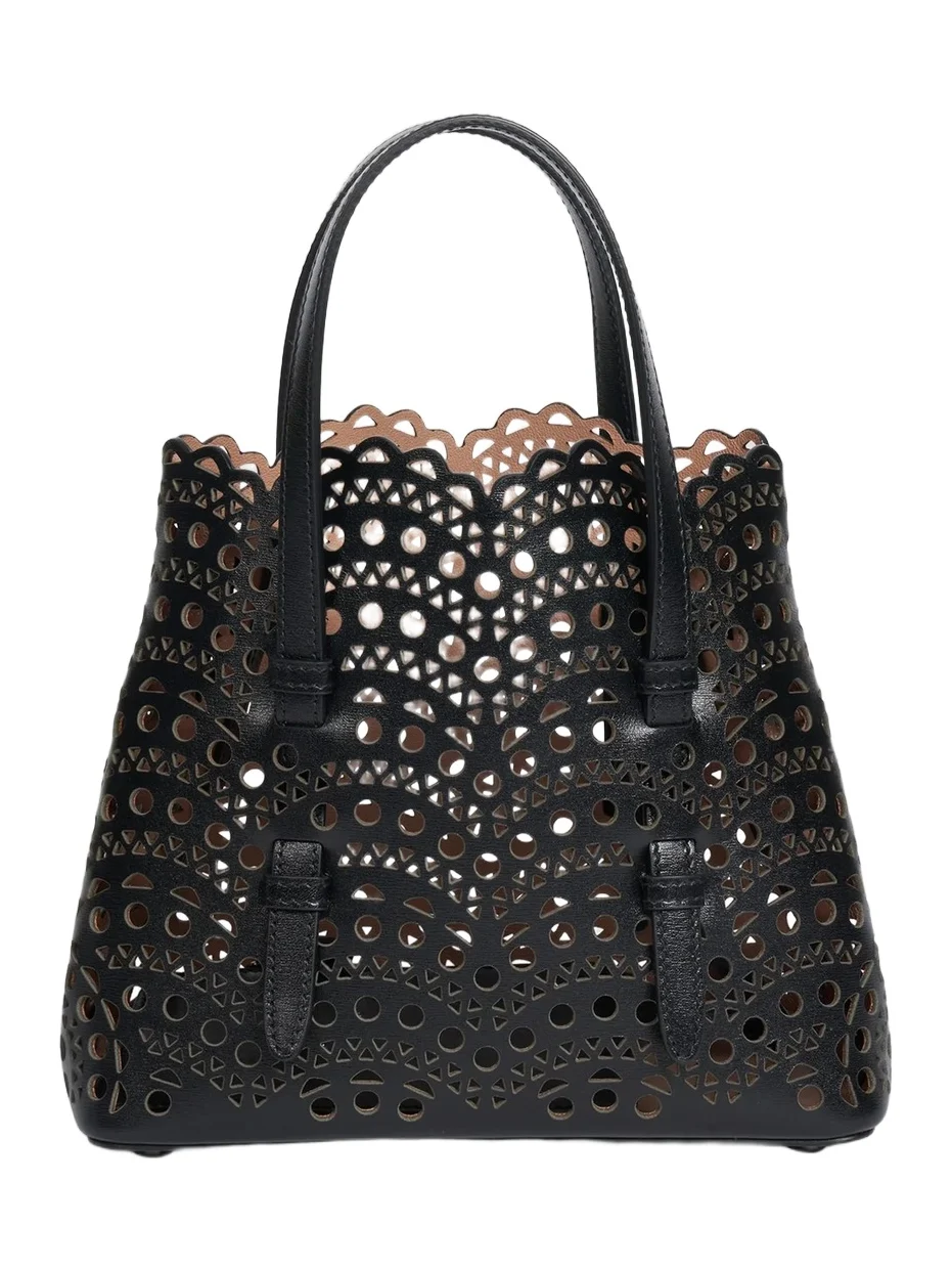 Women's Mina 25 Perforated Leather Tote Women's Mina 25 Perforated Leather Tote