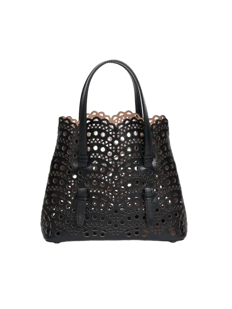Alaïa Women's Mina 25 Perforated Leather Tote