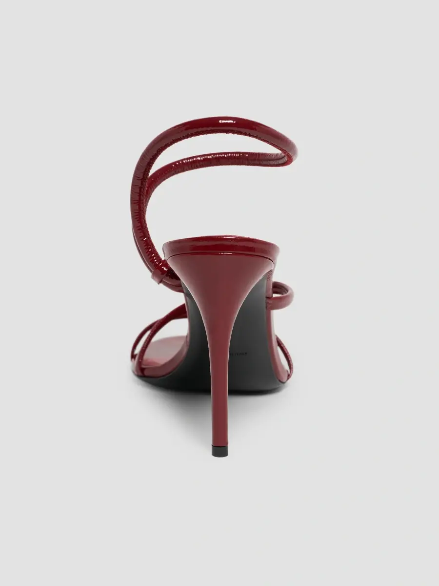 Alaïa Women's Loop 90MM Patent Leather Sandals | Thumbnail 5 Alaïa Women's Loop 90MM Patent Leather Sandals | Thumbnail 5