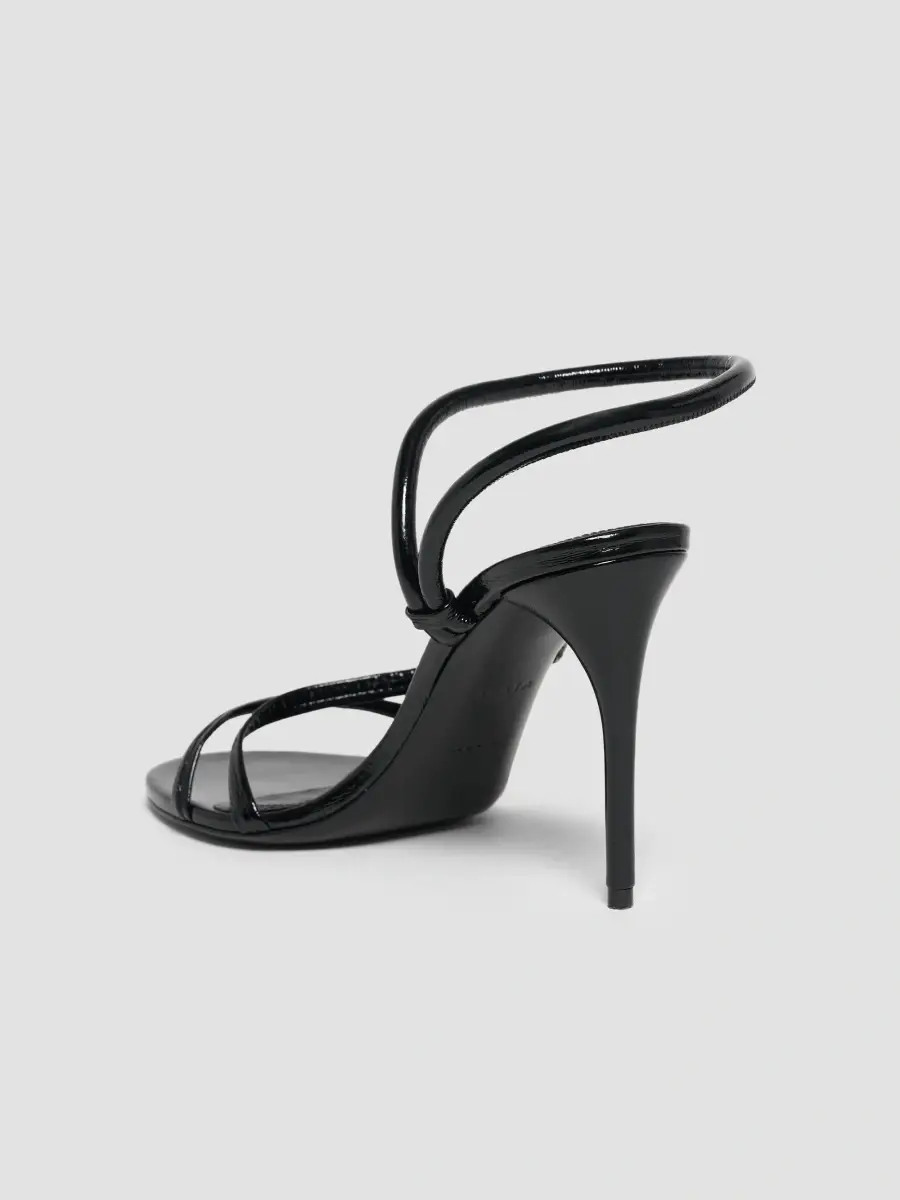 Alaïa Women's Loop 90MM Patent Leather Sandals | Thumbnail 4 Alaïa Women's Loop 90MM Patent Leather Sandals | Thumbnail 4