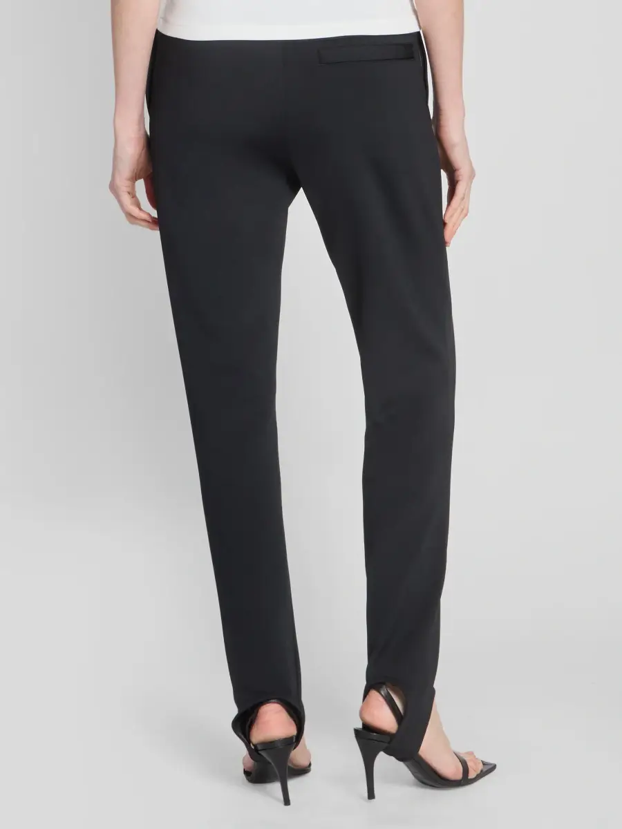 Courrèges Women's Technical Jersey Mid-Rise Straight-Leg Pants | Thumbnail 3