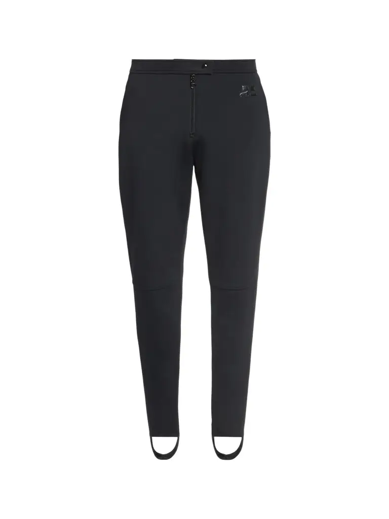 Courrèges Women's Technical Jersey Mid-Rise Straight-Leg Pants