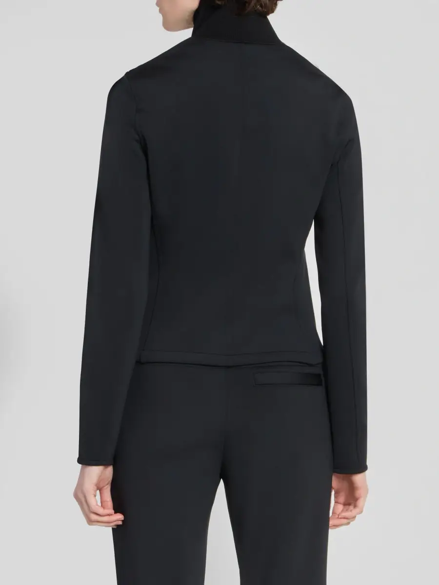 Courrèges Women's Technical Jersey Zip-Front Jacket | Thumbnail 3 Courrèges Women's Technical Jersey Zip-Front Jacket | Thumbnail 3