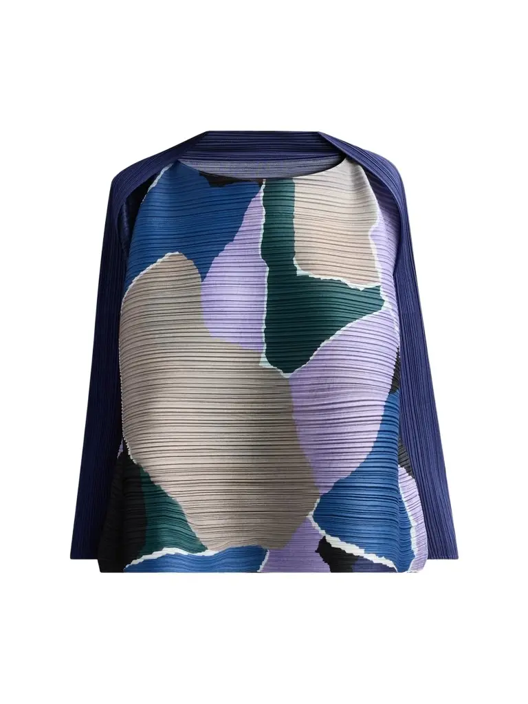 Pleats Please Issey Miyake Women's Surprise! Plissé Shirt
