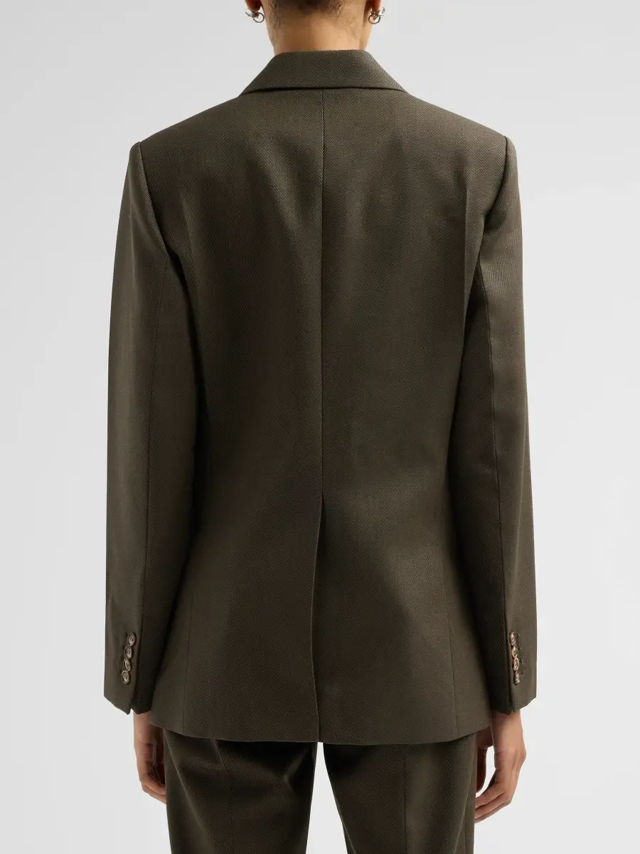 Victoria Beckham Women's Wool Single-Breasted Blazer | Thumbnail 3 Victoria Beckham Women's Wool Single-Breasted Blazer | Thumbnail 3