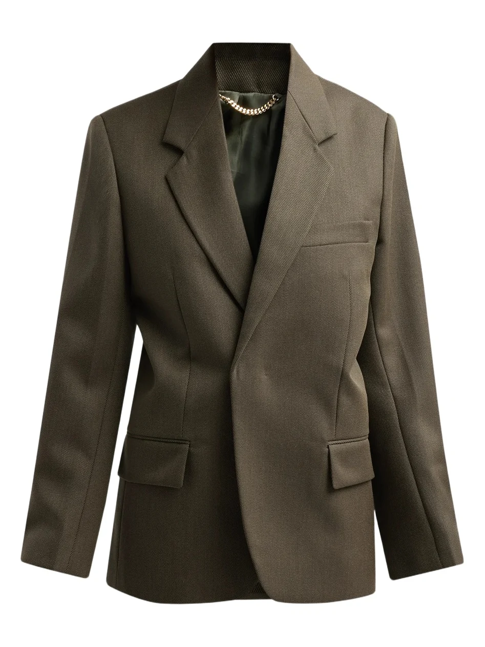 Victoria Beckham Women's Wool Single-Breasted Blazer