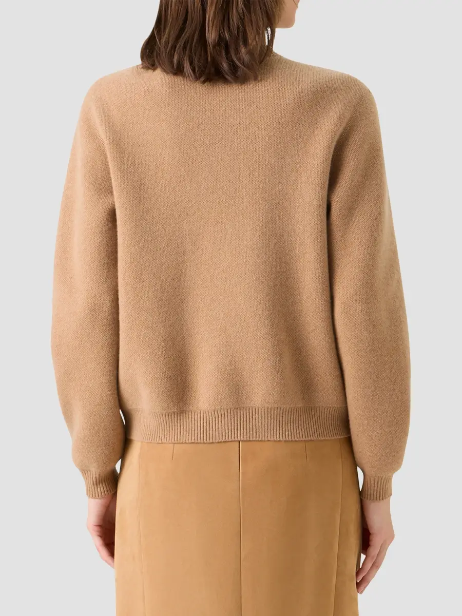 Akris Women's Cashmere Piqué Boxy Cardigan | Thumbnail 3 Akris Women's Cashmere Piqué Boxy Cardigan | Thumbnail 3