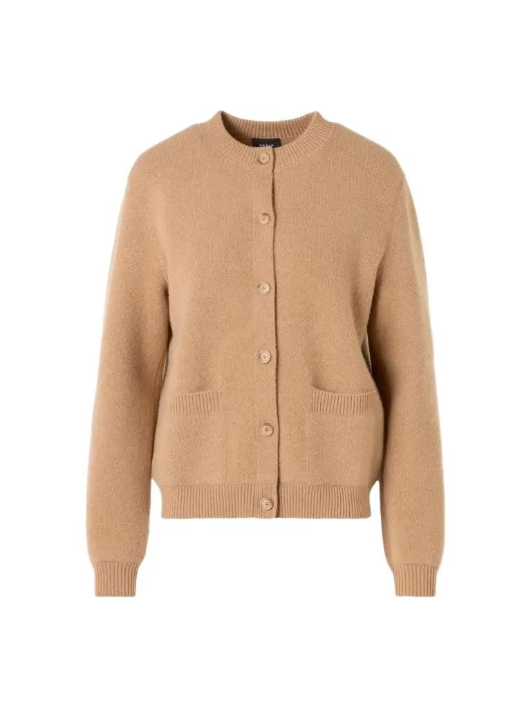 Akris Women's Cashmere Piqué Boxy Cardigan