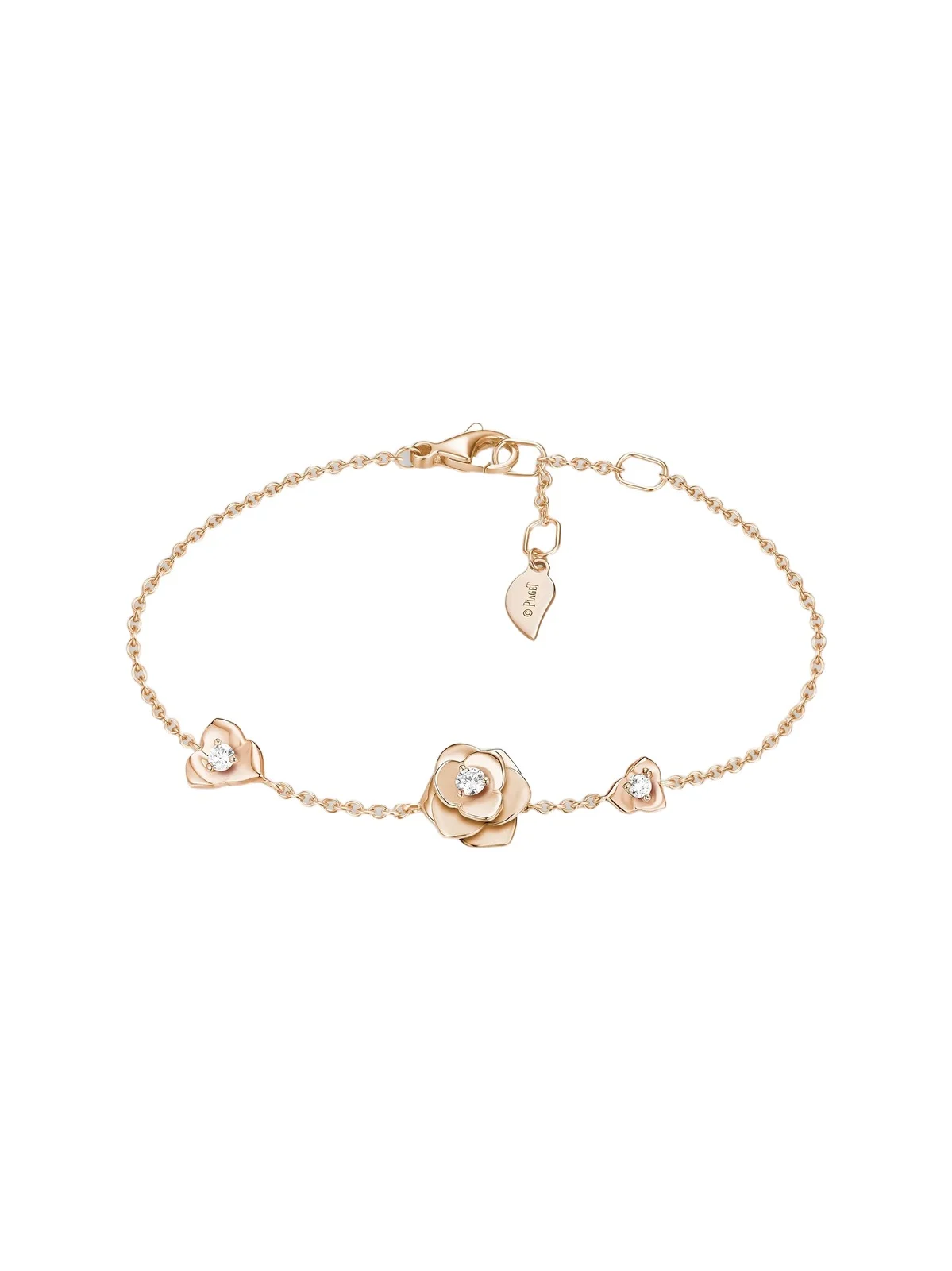 Piaget Women's Rose 18K Rose Gold & 0.13 TCW Diamond Bracelet