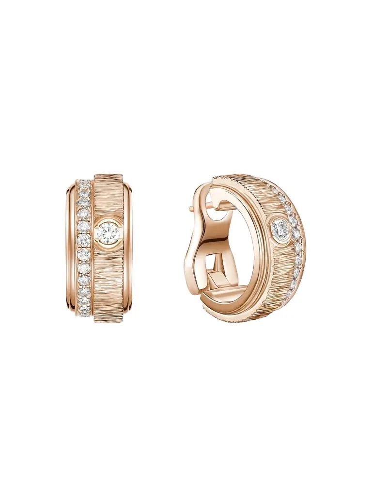 Women's Possession 18K Rose Gold & 0.44 TCW Diamond Hoop Earrings Women's Possession 18K Rose Gold & 0.44 TCW Diamond Hoop Earrings