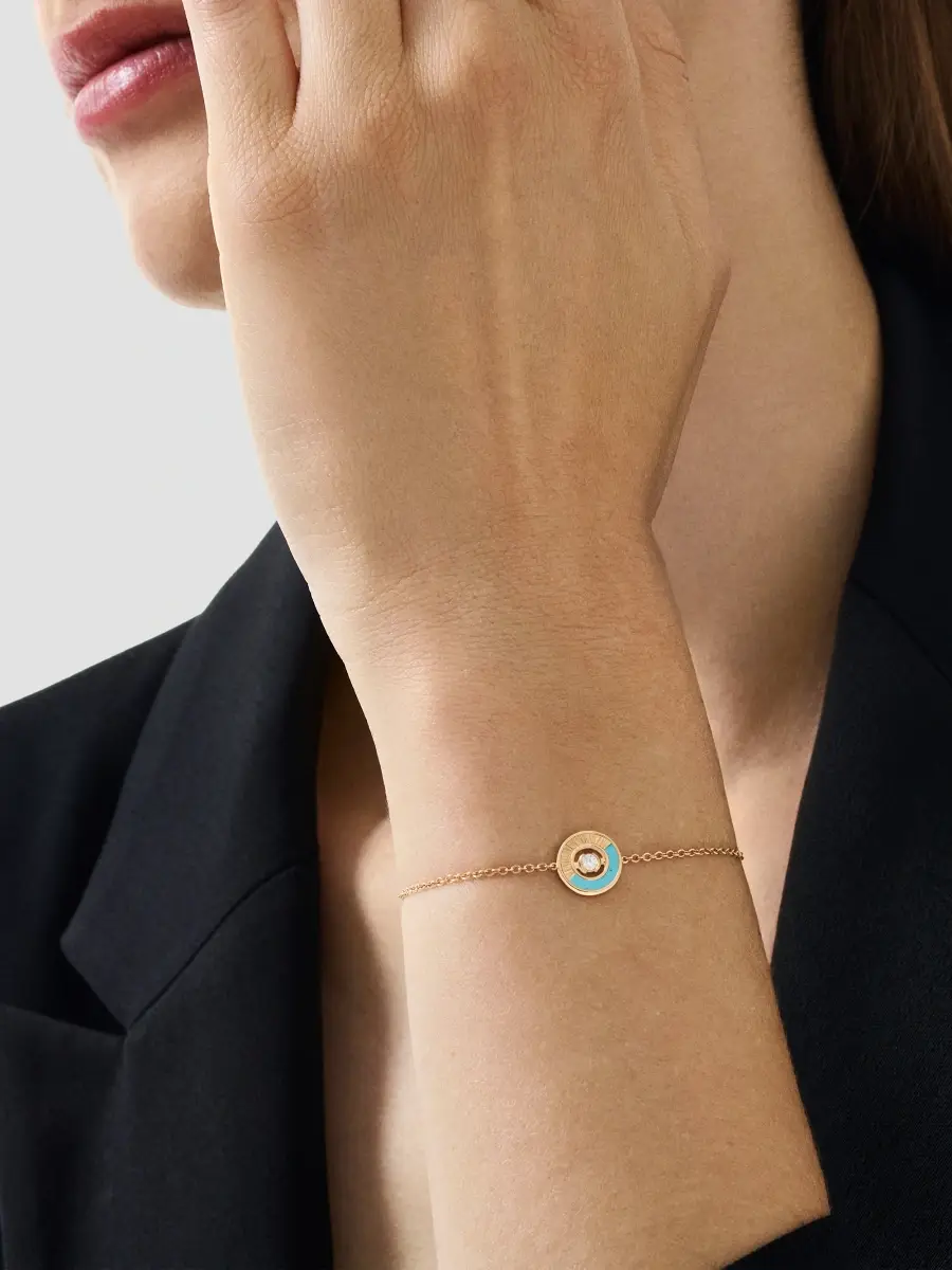Piaget Women's Possession 18K Rose Gold, Turquoise & 0.05 TCW Diamond Bracelet | Thumbnail 2 Piaget Women's Possession 18K Rose Gold, Turquoise & 0.05 TCW Diamond Bracelet | Thumbnail 2