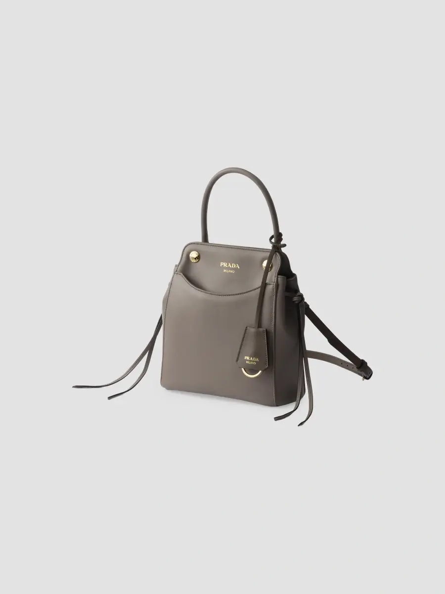 Prada Women's Carry Leather Mini Top Handle Bag | Thumbnail 4