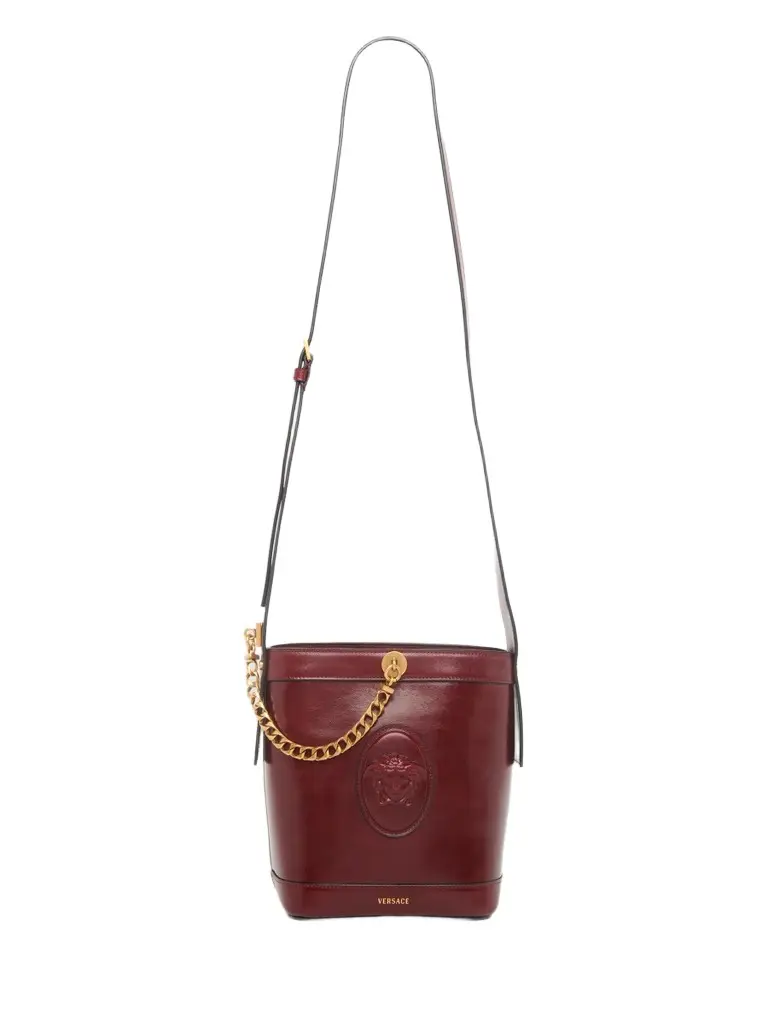Women's Pivot Mini Leather Bucket Bag