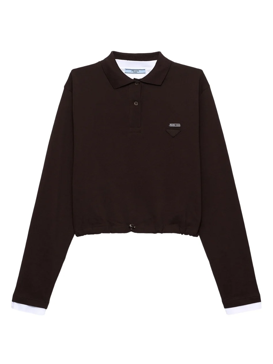 Women's Piqué and Jersey Polo Shirt Women's Piqué and Jersey Polo Shirt