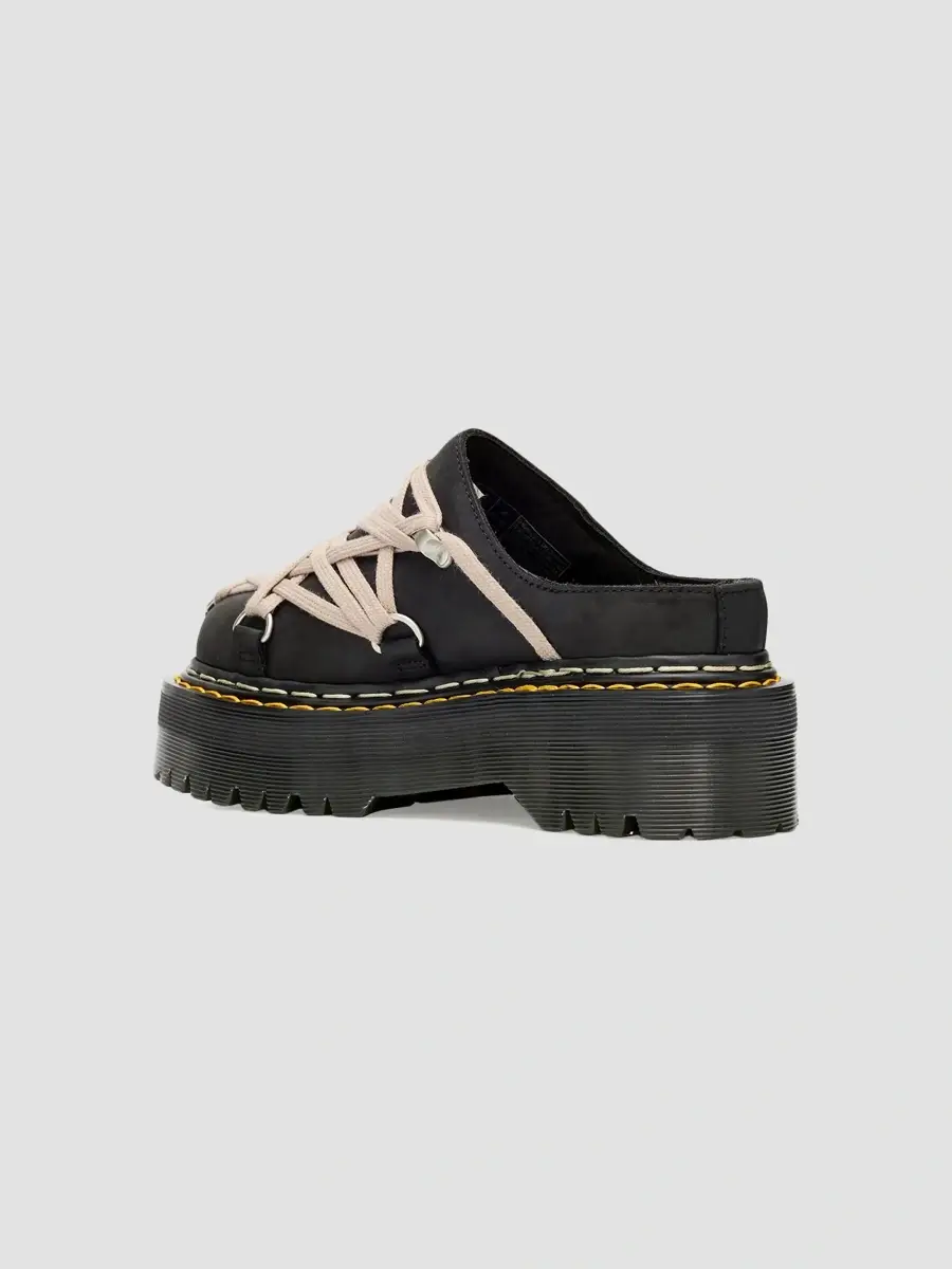 Rick Owens Women's x Doc Martens Quad-Sole Megalace Mules | Thumbnail 2 Rick Owens Women's x Doc Martens Quad-Sole Megalace Mules | Thumbnail 2