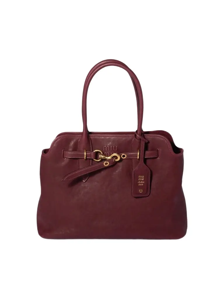 Women's Aventure Nappa Leather Shoulder Bag Women's Aventure Nappa Leather Shoulder Bag