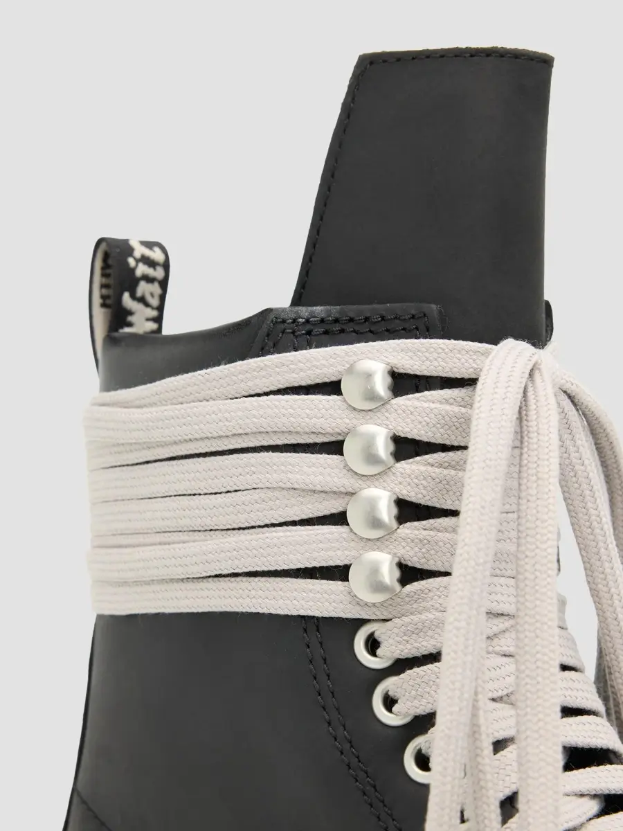 Rick Owens Women's x Doc Martens Quad-Sole Steel-Toe Boots | Thumbnail 4