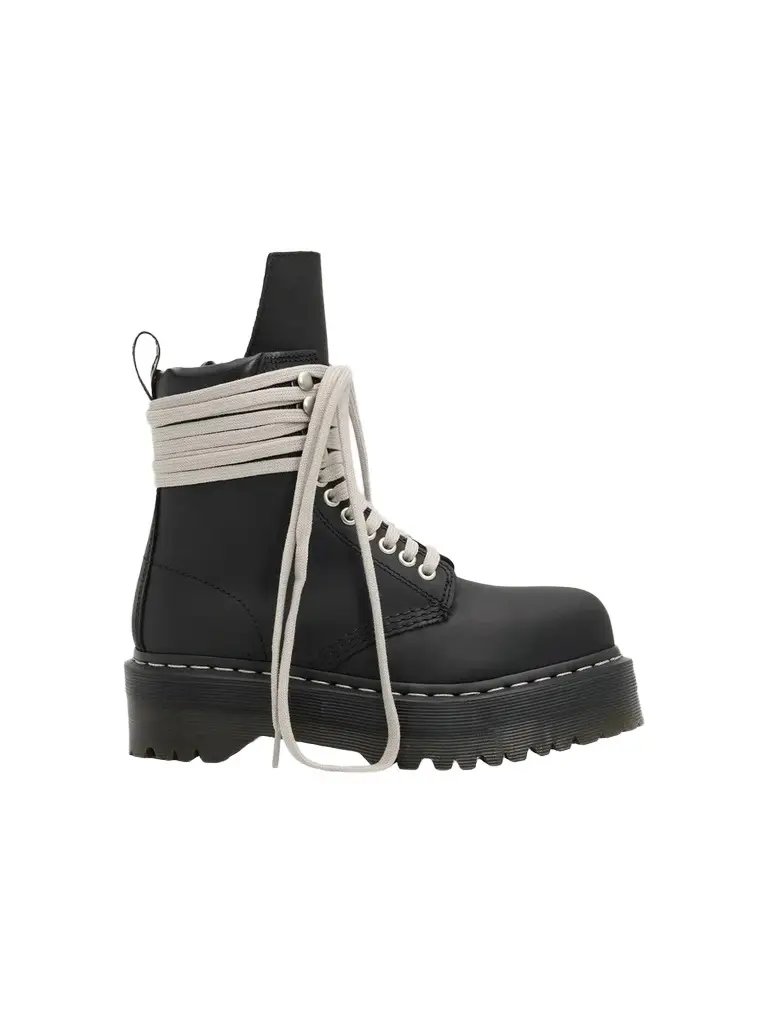 Rick Owens Women's x Doc Martens Quad-Sole Steel-Toe Boots