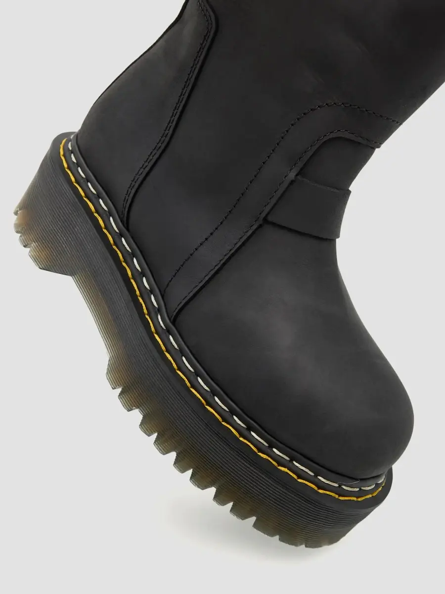 Rick Owens Women's x Doc Martens Quad-Sole Pull-On Boots | Thumbnail 4 Rick Owens Women's x Doc Martens Quad-Sole Pull-On Boots | Thumbnail 4