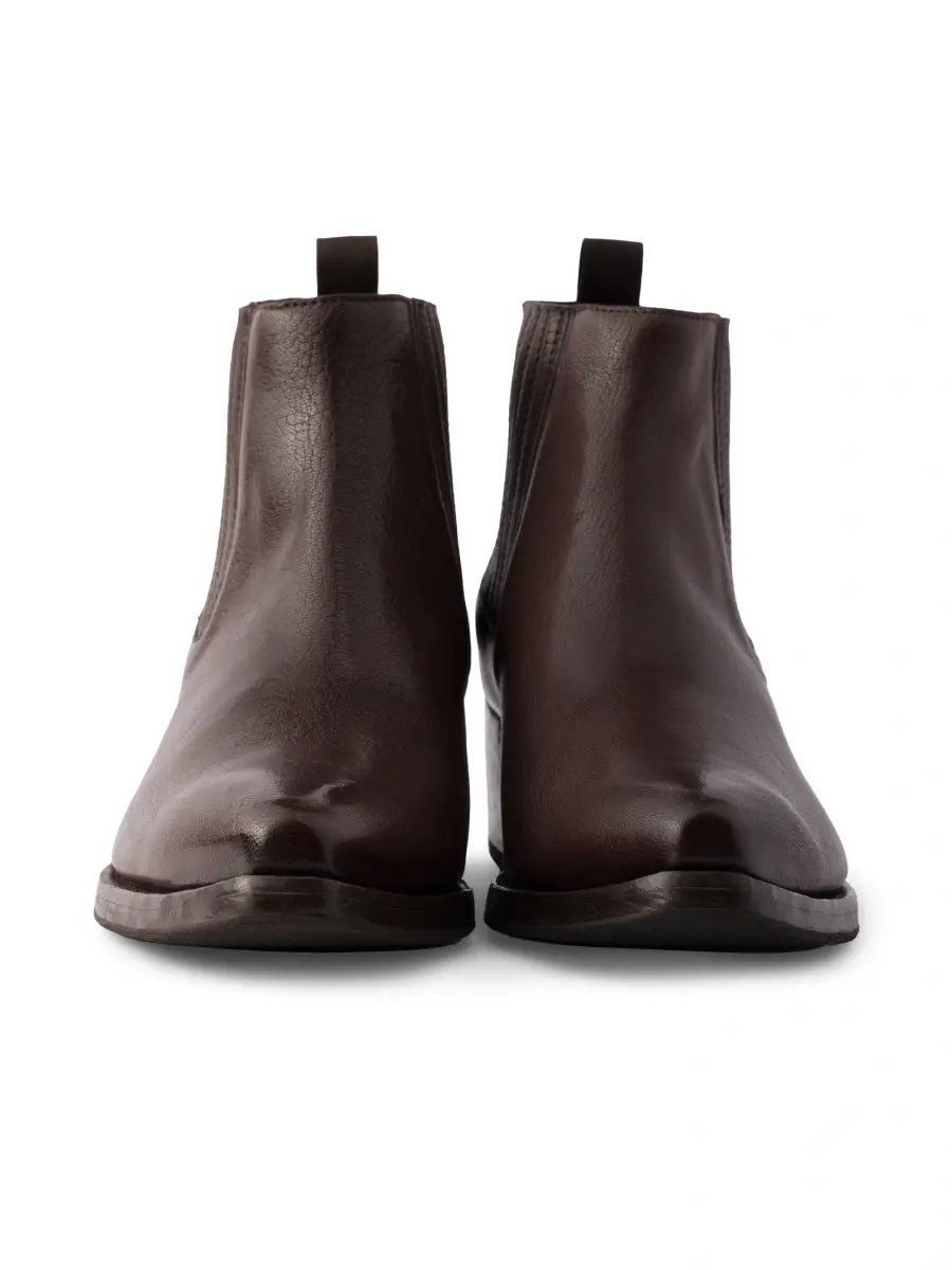 Prada Men's Leather Chelsea Boots | Thumbnail 2 Prada Men's Leather Chelsea Boots | Thumbnail 2