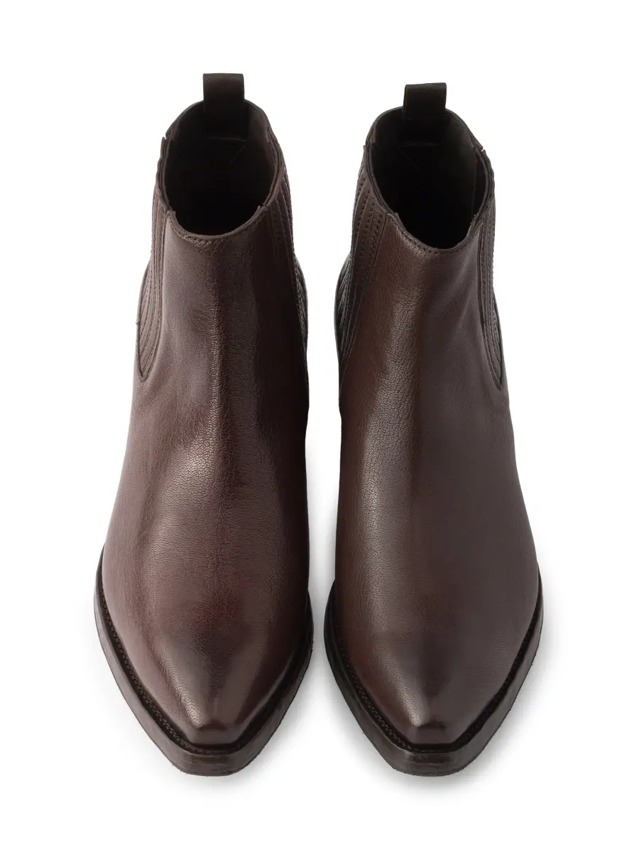 Prada Men's Leather Chelsea Boots | Thumbnail 4 Prada Men's Leather Chelsea Boots | Thumbnail 4