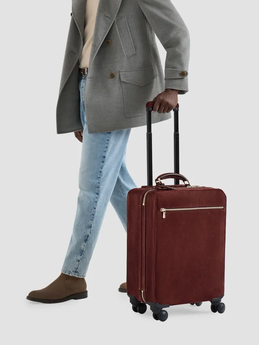 Brunello Cucinelli Suede Suitcase | Thumbnail 2 Brunello Cucinelli Suede Suitcase | Thumbnail 2