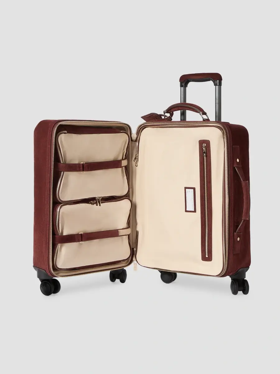 Brunello Cucinelli Suede Suitcase | Thumbnail 5 Brunello Cucinelli Suede Suitcase | Thumbnail 5