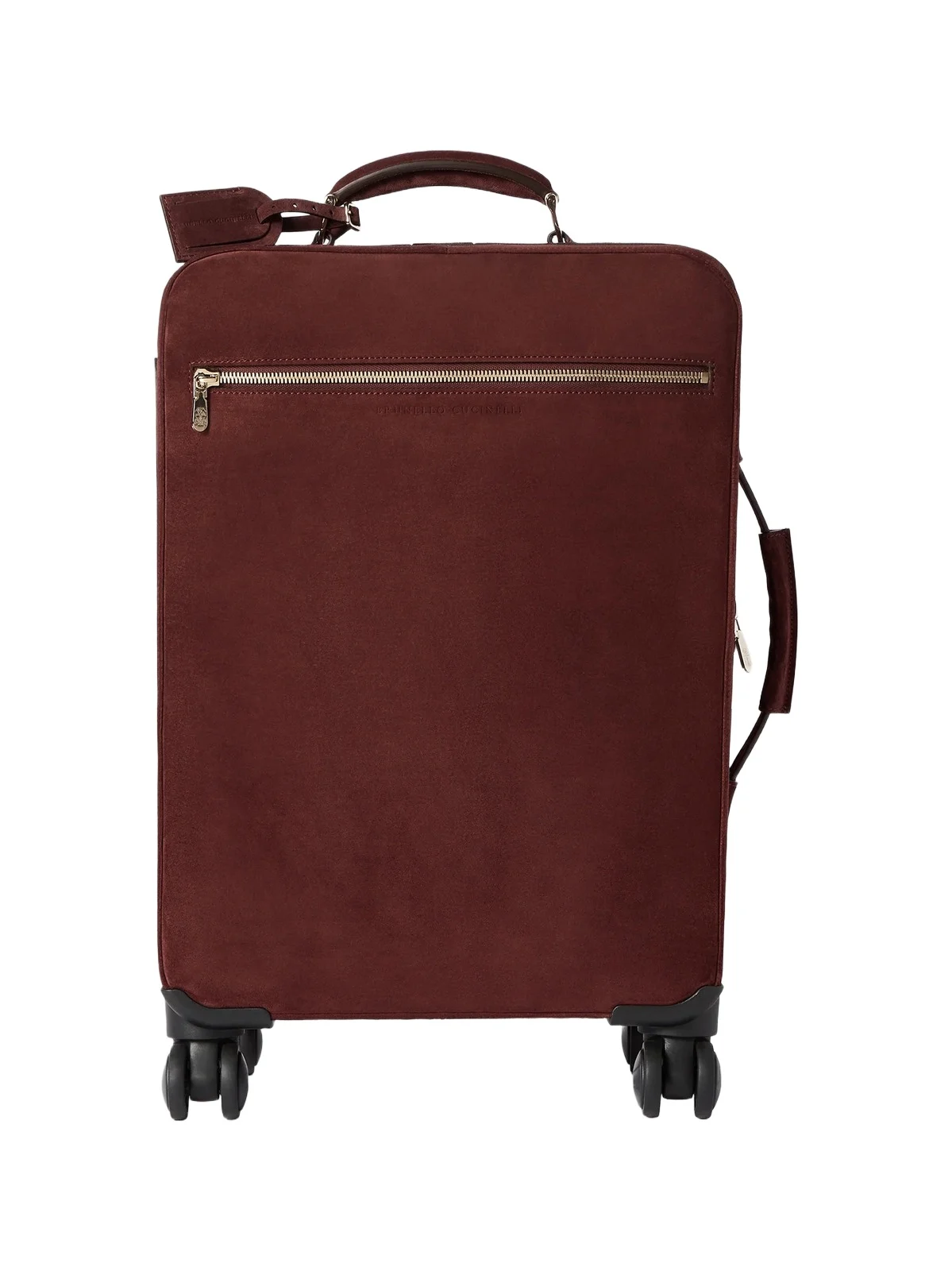 Brunello Cucinelli Suede Suitcase