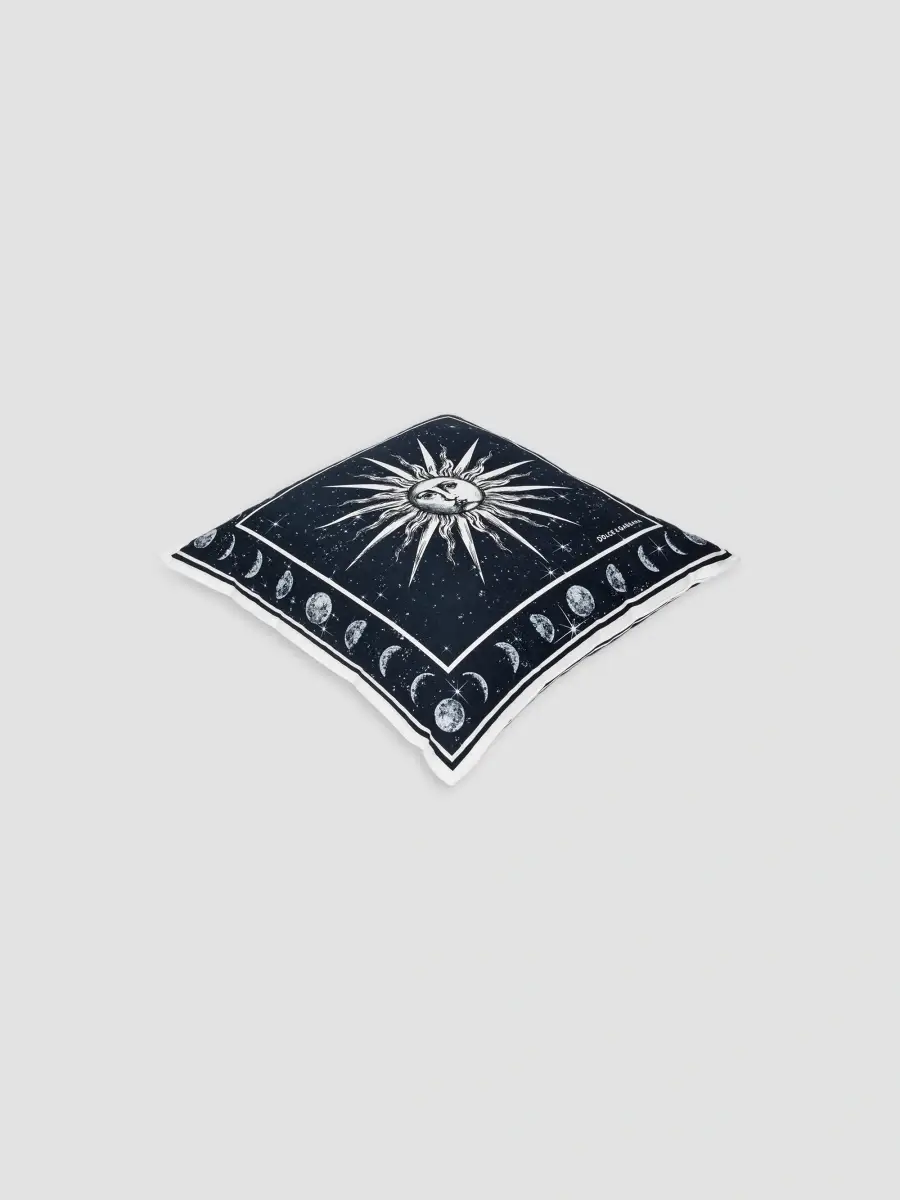 Dolce & Gabbana Zodiaco Cotton Canvas Pillow | Thumbnail 3 Dolce & Gabbana Zodiaco Cotton Canvas Pillow | Thumbnail 3