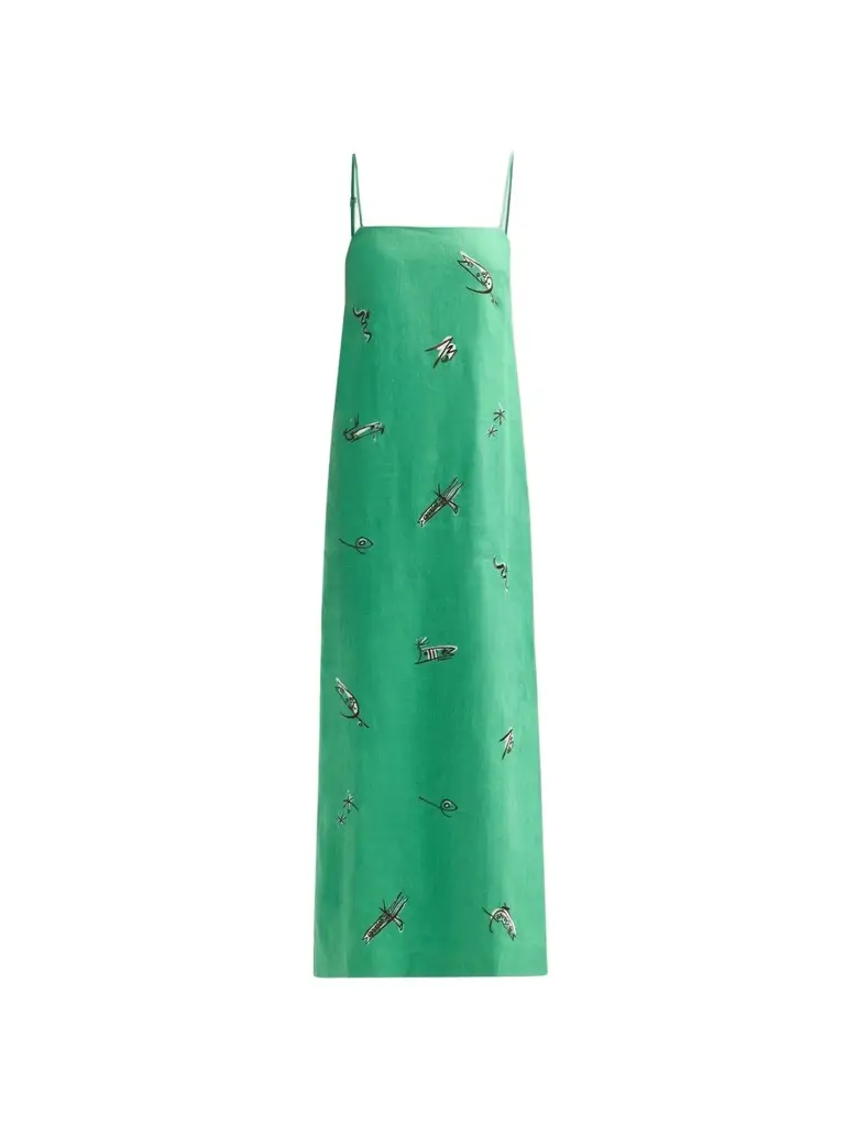 Women's Wanda Linen-Blend Maxi Dress Women's Wanda Linen-Blend Maxi Dress